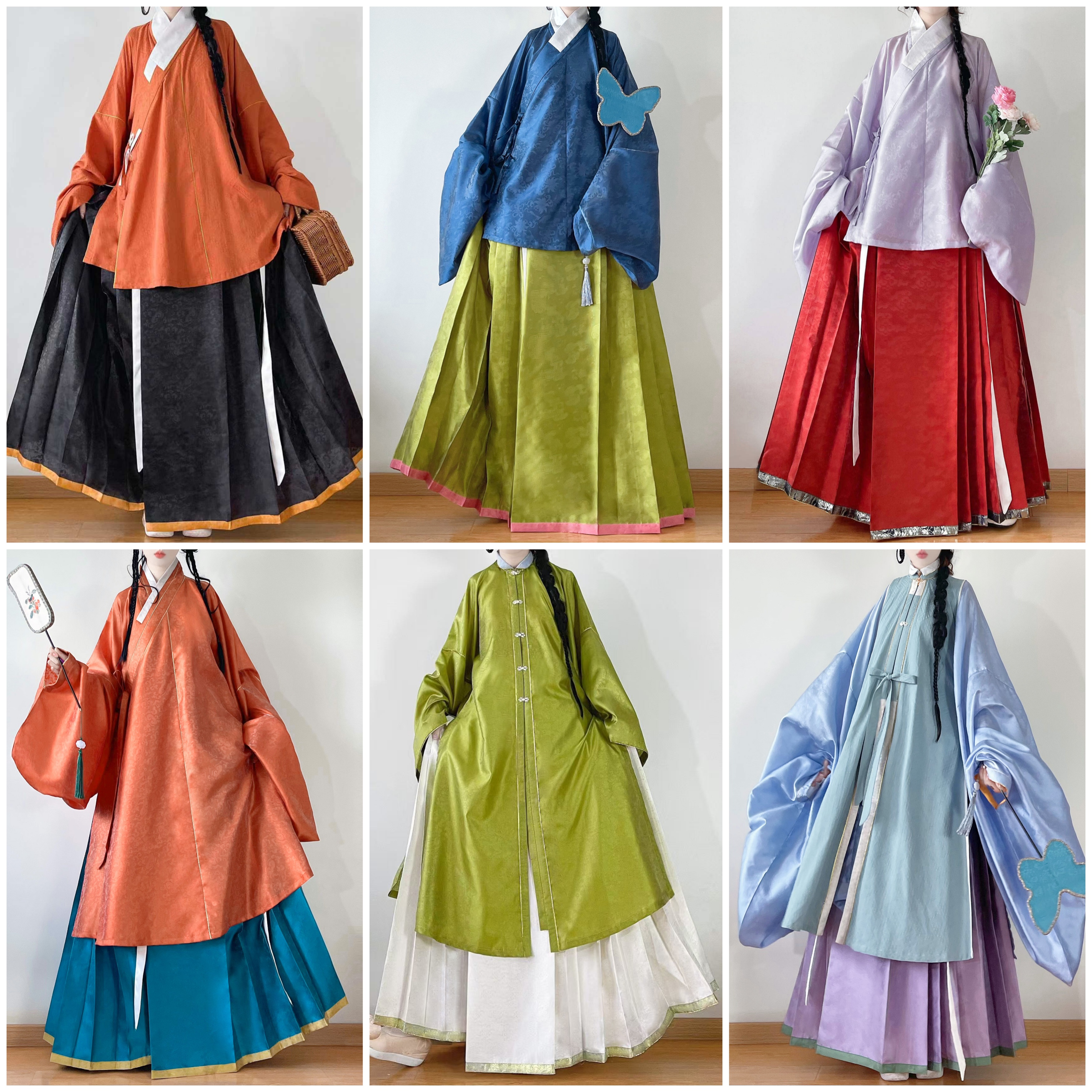 明制汉服马面裙-如是观汉服衣橱