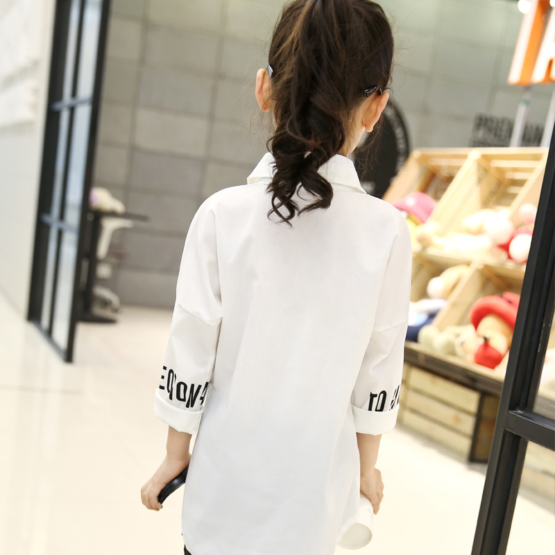Chemise fille à manche longue - Ref 2084835 Image 3