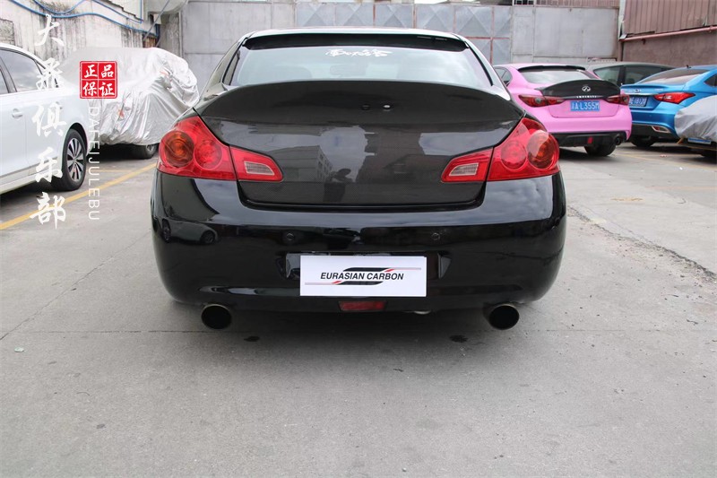 G37两门四门碳纤维尾门大小包围