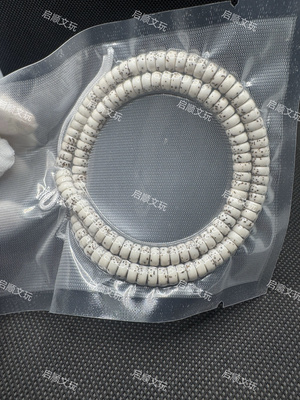 海南星月菩提3X7药片隔片长串手串原生态顺白高密佛珠