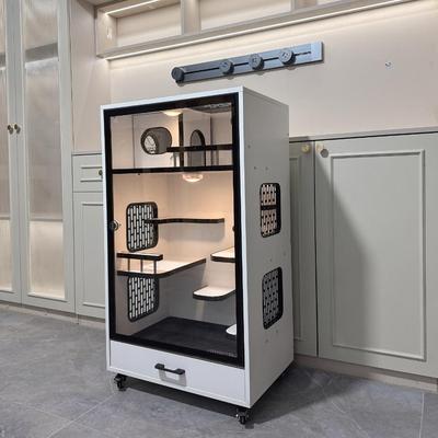 龙猫柜笼别墅笼定制笼可按空调