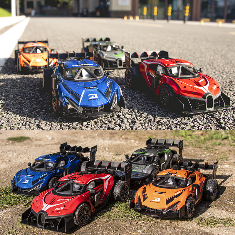 어린이와 소년을위한 원격 제어 자동차 4 륜 구동 레이싱 RC 합금 장난감 전기 전문 고속 드리프트 오프로드 차량 모델