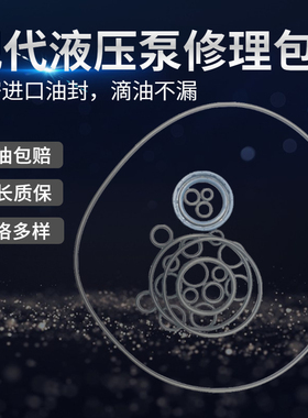 挖机配件现代R55-7 60-7 60-9 75VS挖掘机液压泵修理包液压泵油封