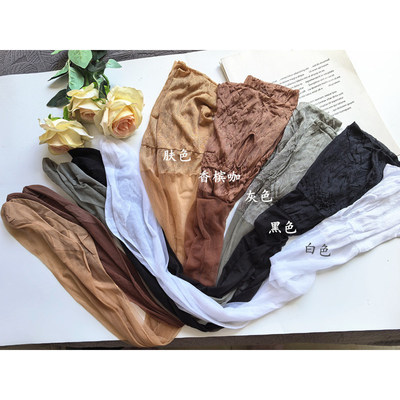 性感超薄无弹力袜口欧美风后竖线中线背线过膝袜带锁眼孔长筒袜