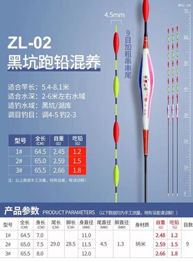 浮漂不自立9目加粗大物漂