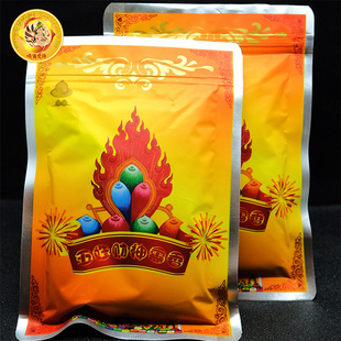 新品现货现喜五姓财神熏香粉藏香粉增业吉祥袋装薫香粉居家香品