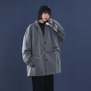 宽松休闲西装韩版XZ304B-2-W40383