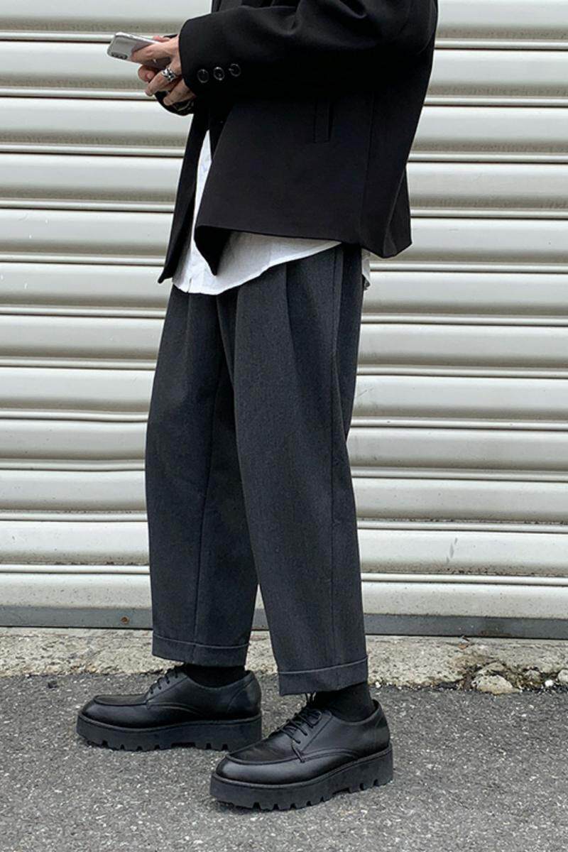 XZ304B-2-KZ501A-B新款宽松薄款休闲西裤弹力垂感加厚,男装西裤,星座304A