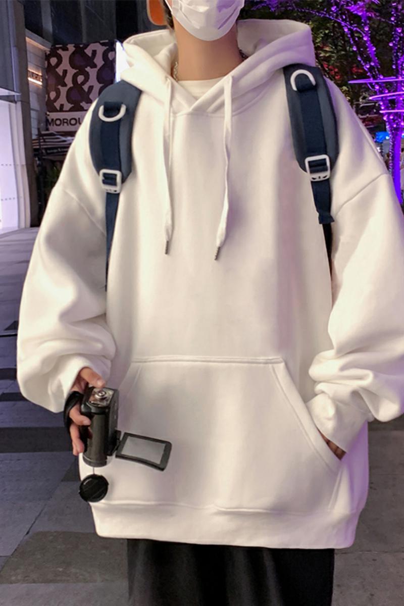 M001CP45新品加绒男女情侣套头连帽卫衣男宽松重磅外套男,男装卫衣,星座304A