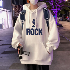 M031FP60新款100%含棉量连帽卫衣男宽松休闲运动连帽外套图片