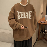 W536FP35新款卫衣男内搭打底衫潮牌宽松外套oversize上衣服，男装卫衣，星座304A