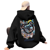 CM035FP60新品纯棉卫衣男宽松套头帽衫休闲上衣，男装卫衣，星座304A