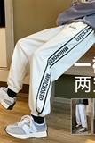 K851P50新款运动卫裤男宽松休闲裤青年字母长裤，男装休闲裤，星座304A