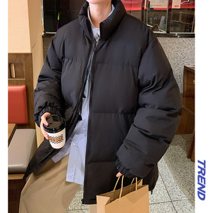 MY03D新品加厚棉袄外套棉衣男冬季港风潮流ins潮牌面包棉服图片