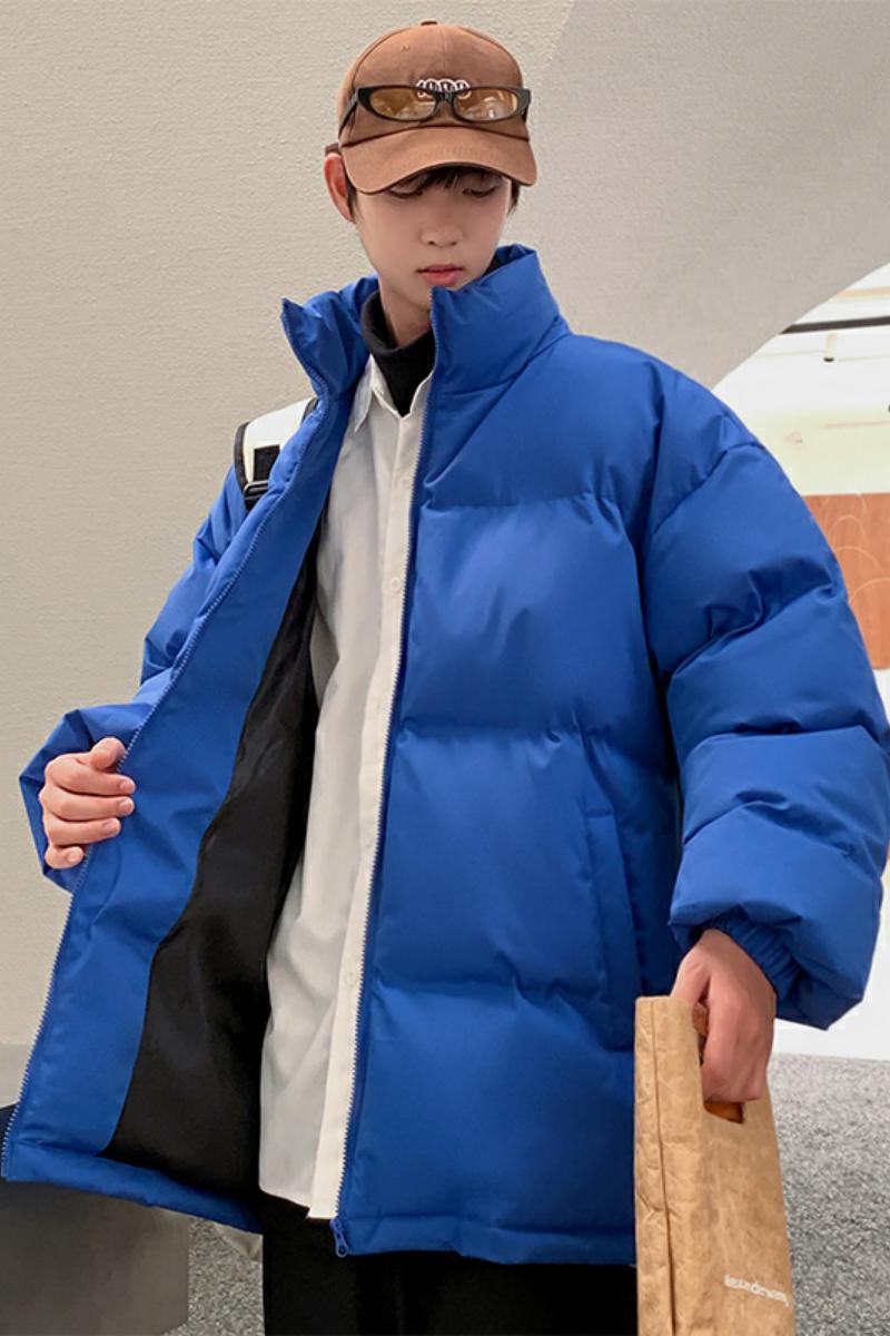 MY03D新品加厚棉袄外套棉衣男冬季港风潮流ins潮牌面包棉服,男装棉衣,星座304A