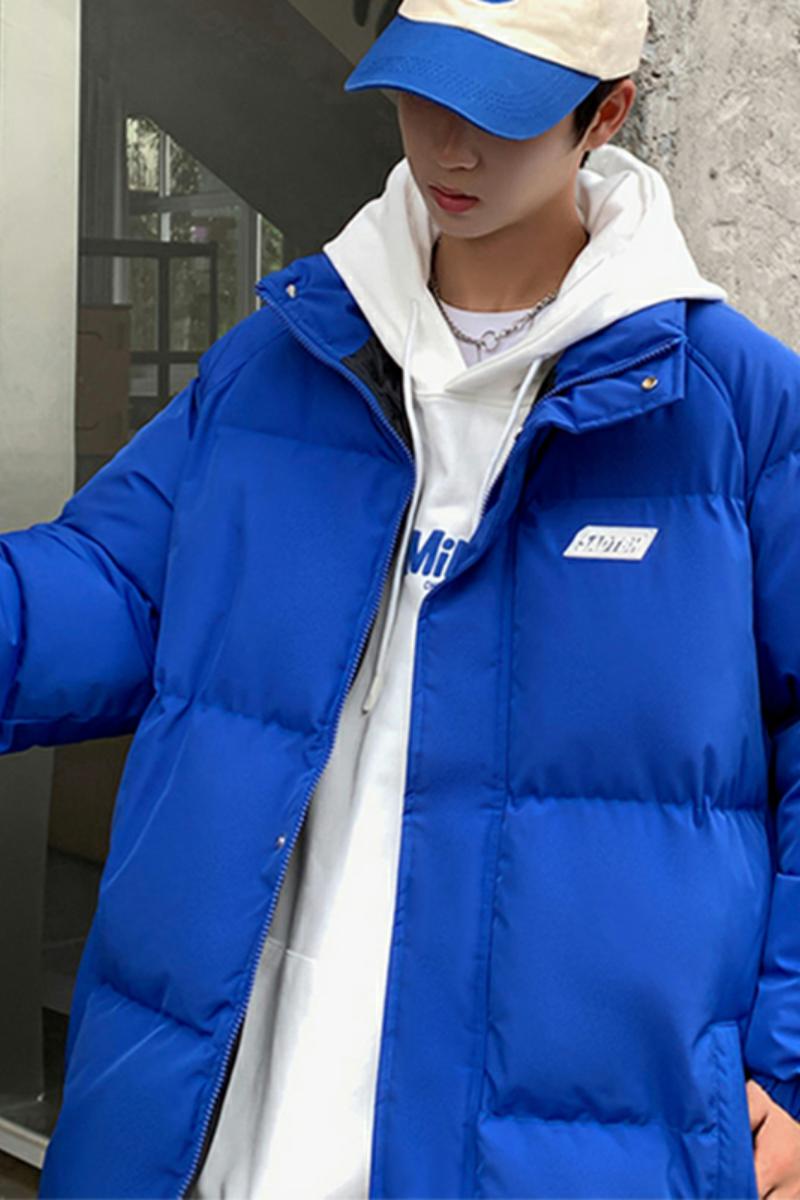 XZ304A-MY04D新品宽松立领开衫棉衣棉服男小众面包服,男装棉衣,星座304A