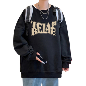 W536FP35新款卫衣休闲宽松圆领内搭打底衫款套头上衣服图片