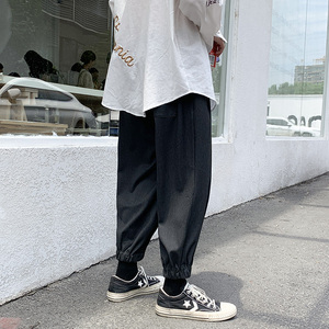 XZ304B-2-KZ510-C秋冬宽松收腿小西裤弹力垂感宽松免熨休闲图片
