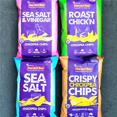 85g澳大利亚哈维斯特鹰嘴豆脆Harvest Box Crispy Chickpea Chips