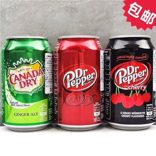 欧洲进口胡椒博士\可口可乐\干姜味碳酸饮料Dr Pepper Canada Dry
