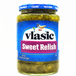 Relish Spicy 美国进口维纳斯酸甜青瓜酱沙拉调味酱 Sweet Vlasic