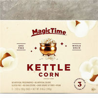 Magic Time Microwave Popcorn: American imported cheese Salty Butter Microwave popcorn thumbnail 3