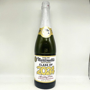 750ml 美国马添利无醇气泡苹果汁Martinellis Sparkling Apples