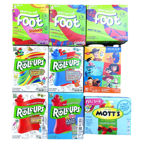 雪糕糖FruitRoll-ups水果味软糖