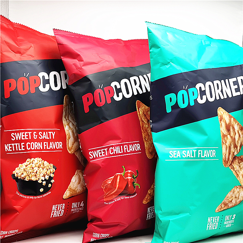 POP Corners Corn Chips Snack进口噗噗脆整粒非油炸零食玉米片-封面