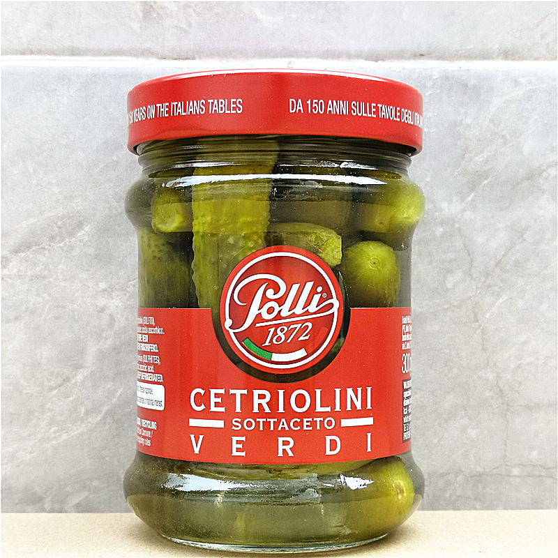 意大利宝丽沙拉汉堡青瓜罐头