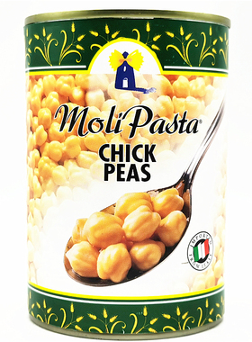 400g MOLI PASTA CHICK PEAS意大利莫利三角豆鹰嘴豆罐头