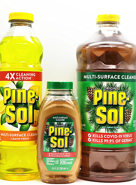 PINE-SOL MULTI-SURFACE CLEANS美国派素薰衣草柠檬 原香型清洁剂