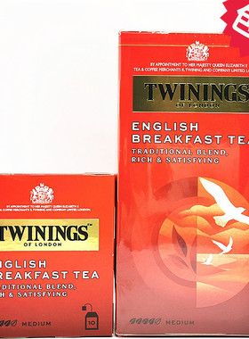 Twinings English Breakfast Tea波兰进口川宁英式早餐红茶袋泡茶