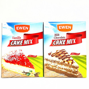500g意文香草 牛奶巧克力味蛋糕制作用粉EWEN Vanill Cake Mix