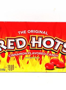 155g美国Red Hots肉桂味糖果Original Cinnamon Flavored Candy