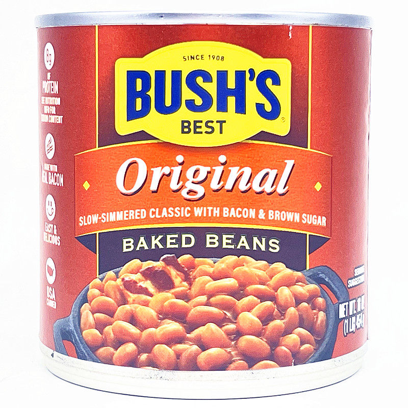 454g Bush's Best Original Baked Beans美国布什原味烤豆罐头