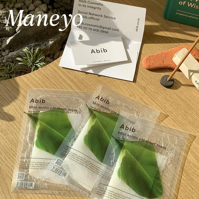 韩国abib口香糖面膜弱酸性补水保湿鱼腥草贴片面膜复活草舒缓修护