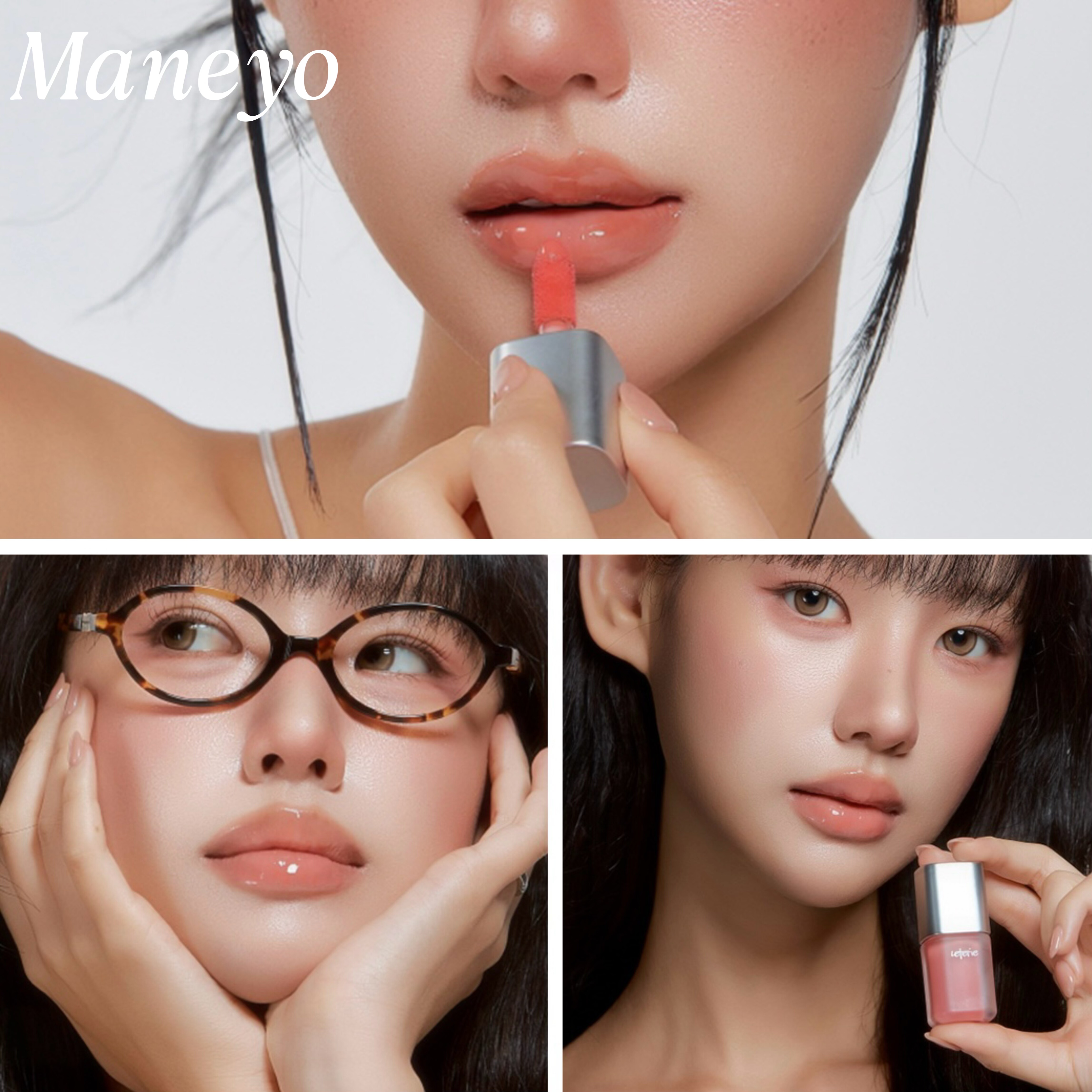 嘟嘟唇▲韩国leterie 唇釉水光唇彩唇蜜PDRN修护水感滋润镜面丰唇