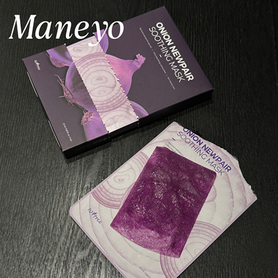 淡印子▲韩国isntree 紫洋葱面膜改善暗沉修护保湿补水收毛孔提亮