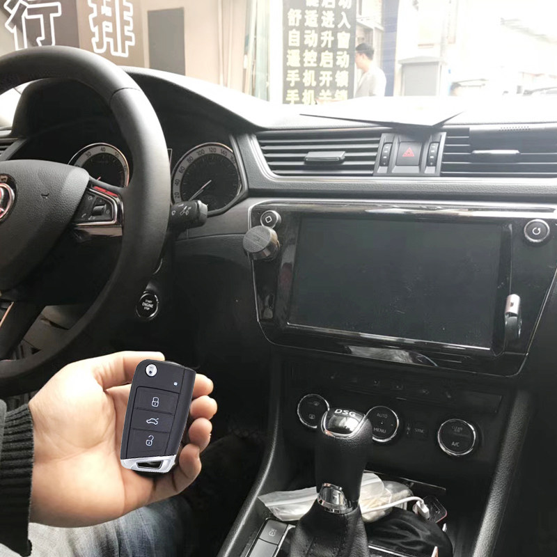 斯柯达全新明锐昕动昕锐昊锐野帝舒适进入/手机控车