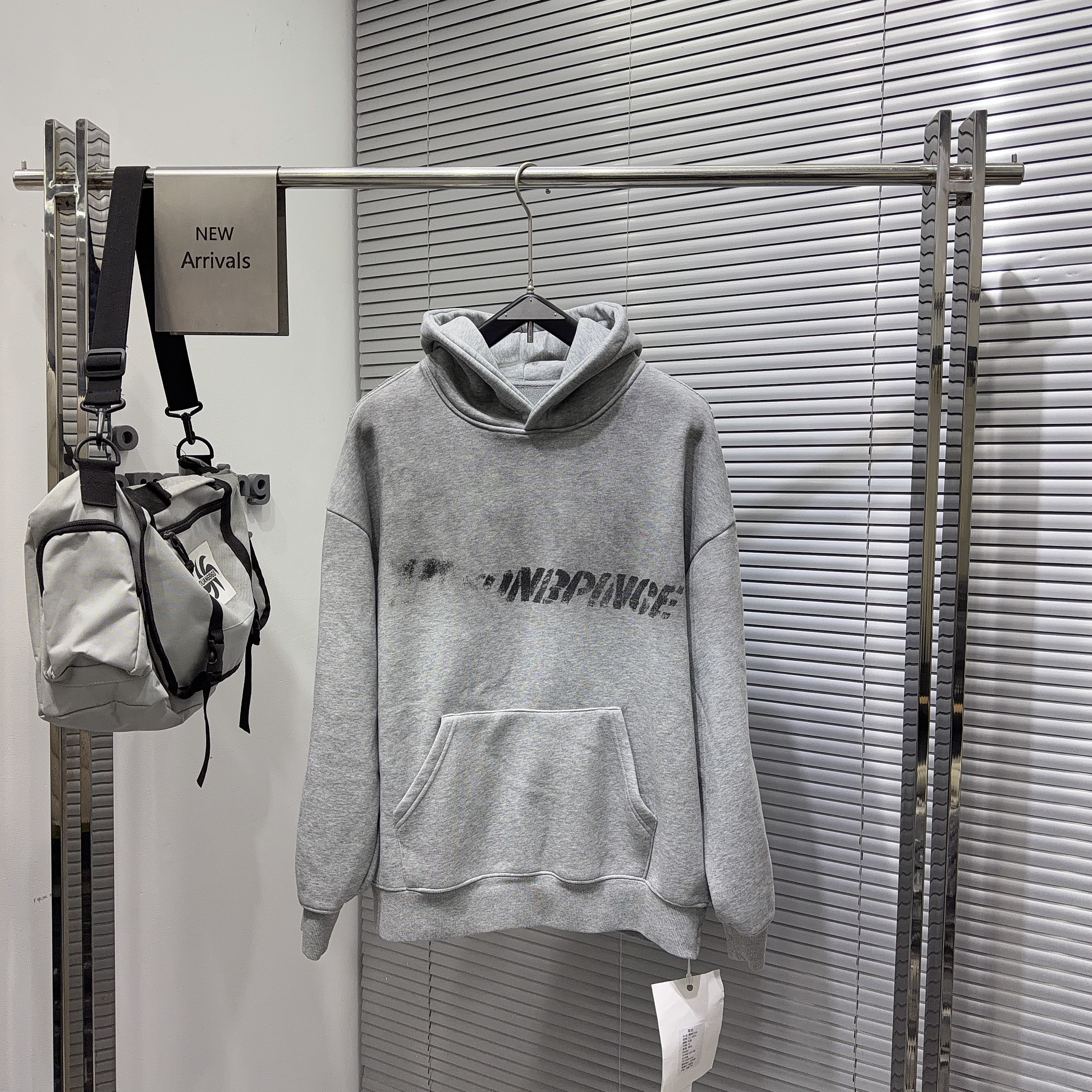 美式复古oversize连帽重磅卫衣男士冬季高街潮牌vibe纯棉做旧上衣