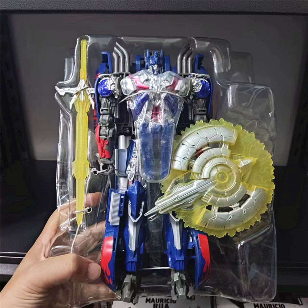 孩之宝变形金刚4电镀擎天柱