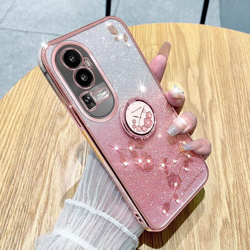 适用OPPO Reno10手机壳opporeno10软PHW110渐变闪粉rneo1O roen10防摔REN0十5G女reon10opopreno10透明phw11o