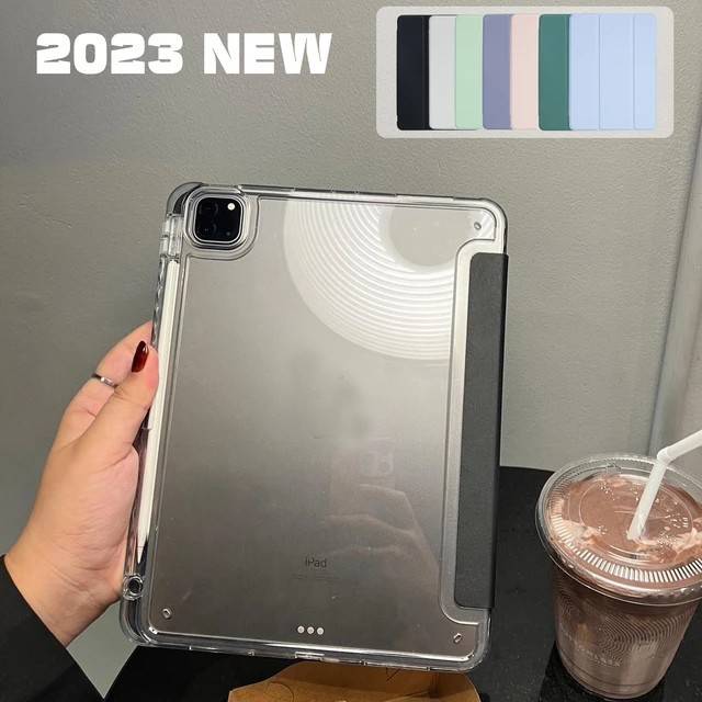 适用于ipad 10th Gen clear case 2022 iipad pro 11 12.9 case iPad 9th/8/7 Air5/4 4/5/6th Mini 6 cover