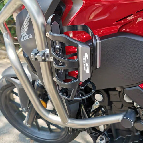 适用HONDA本田 CB190SS鸷道 改装保险杠水杯架 摩旅水壶支架 配件
