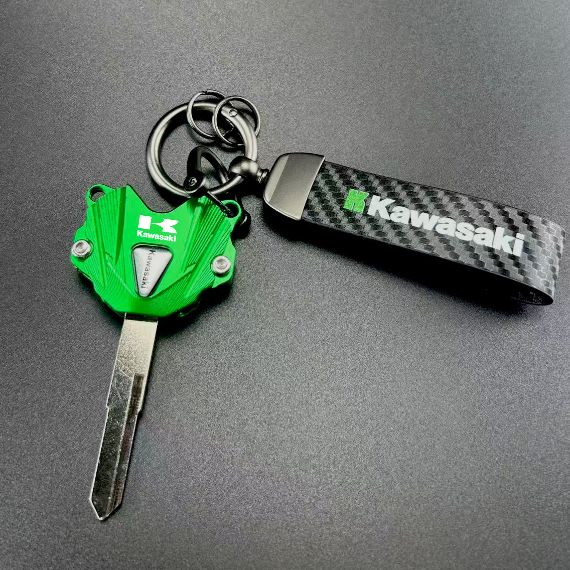 川崎NINJA500 NINJA400 Z400 Z900 ZX-4R/RR钥匙壳套扣改装配件