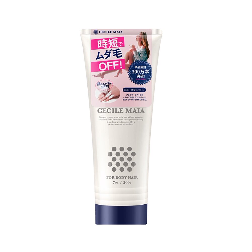 cecile maia日本cm脱毛膏200g女男腋下腋毛私处手腿毛全身用温和