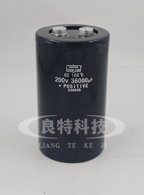 全新黑金刚200V36000UF   CE105℃螺丝脚 螺柱焊机储能电解电容