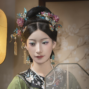 稷氏小筑 画堂春 古风头饰古典复古配饰发饰软杆汉服发簪发钗