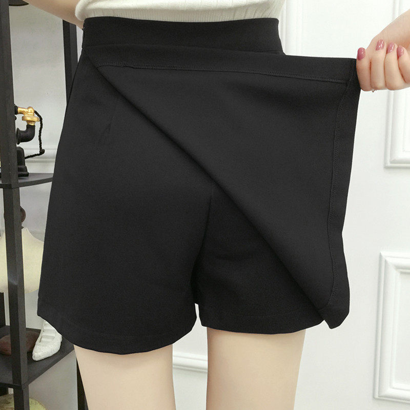 遮肚裤裙黑色半身裙显瘦工装裙裤a字裙西装裙蓝色防走光短裙胖mm,女装/女士精品,半身裙,淘宝优惠券,粉丝福利购,淘宝优惠卷